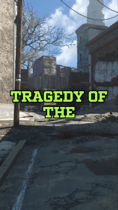 Fallout’s Saddest Alleyway Scene… 💔