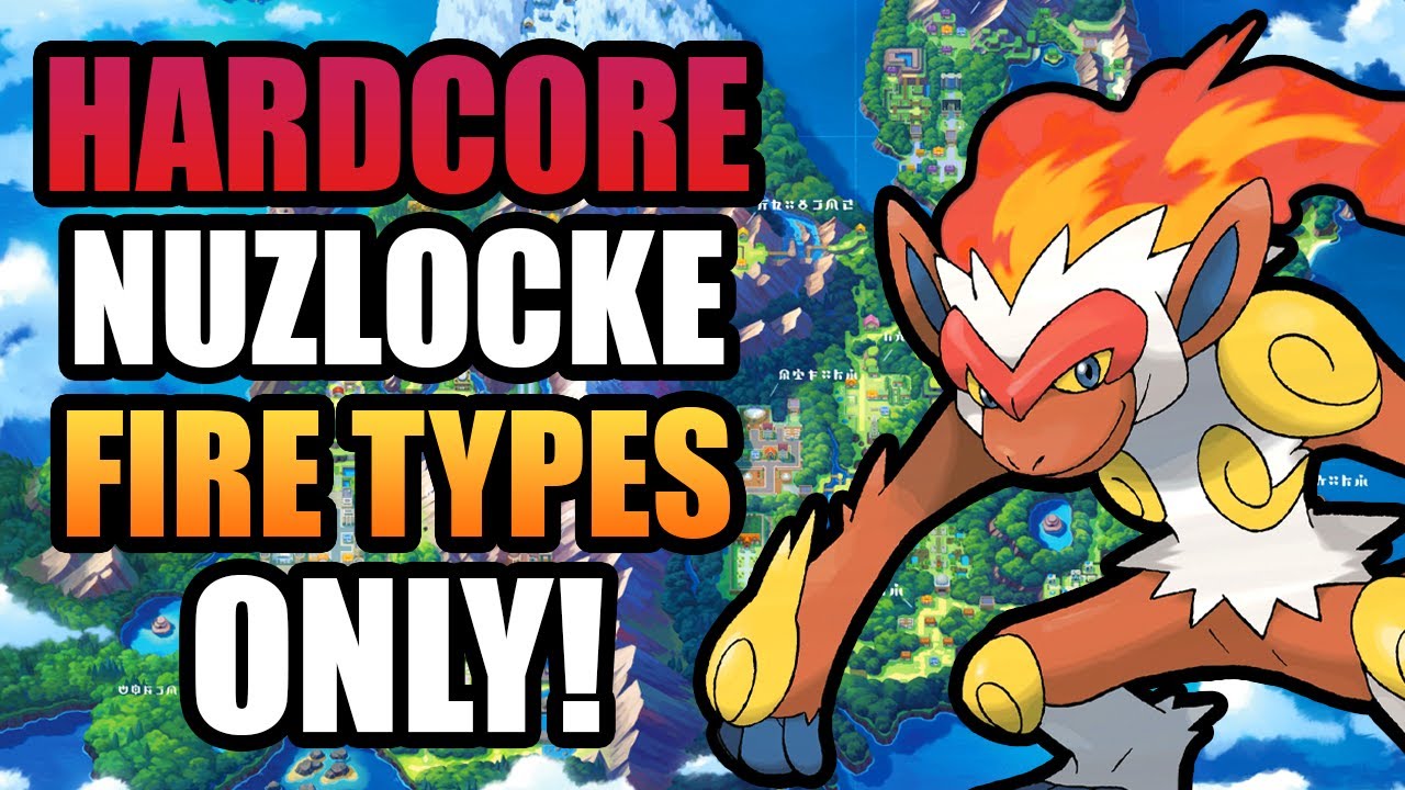 Pokemon Diamond Hardcore Nuzlocke Fire Type Pokemon Only No Items No Overleveling Youtube
