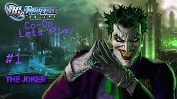 DC Universe Online Co-Op Lets Play - Part 1 - Character Creation