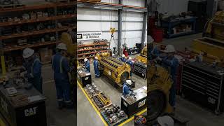CAT Generator Overhauling Work In Progress #cat #engine #overhaul #work #viralreels #viralvideo