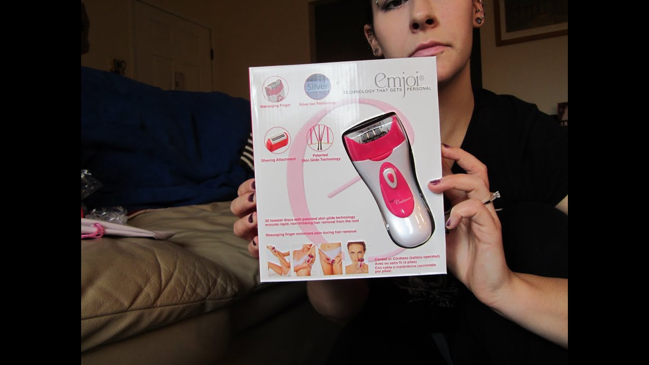 Using an Epilator The Emjoi Cashmere YouTube