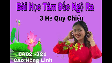 THẤU SUỐT 3 HỆ QUY CHIẾU
