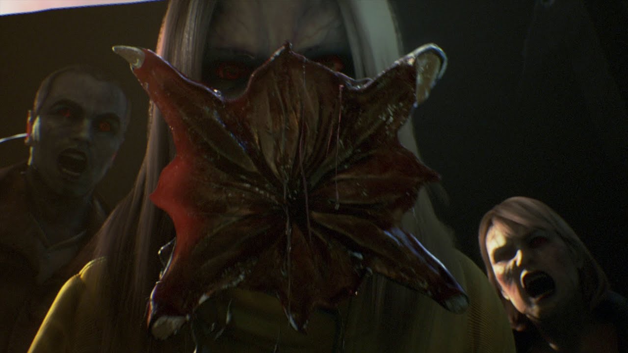 Заражение паразитом. \\ Обитель зла: Проклятие Мультфильм - YouTube