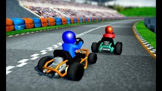 🚙🚌 Go Kart Racing - Gameplay Android & iOS free Android Car Games Mobile Kid Games screenshot 2