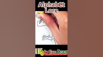 Vẽ Alphabet Lore Z🌈 | How To Draw Alphabet Lore Z🌈 #shorts