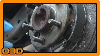 Detailed HOWTO Replace Parking Brake Shoes and Disc Brake Pads Project 2004  Jeep Wrangler TJ - YouTube