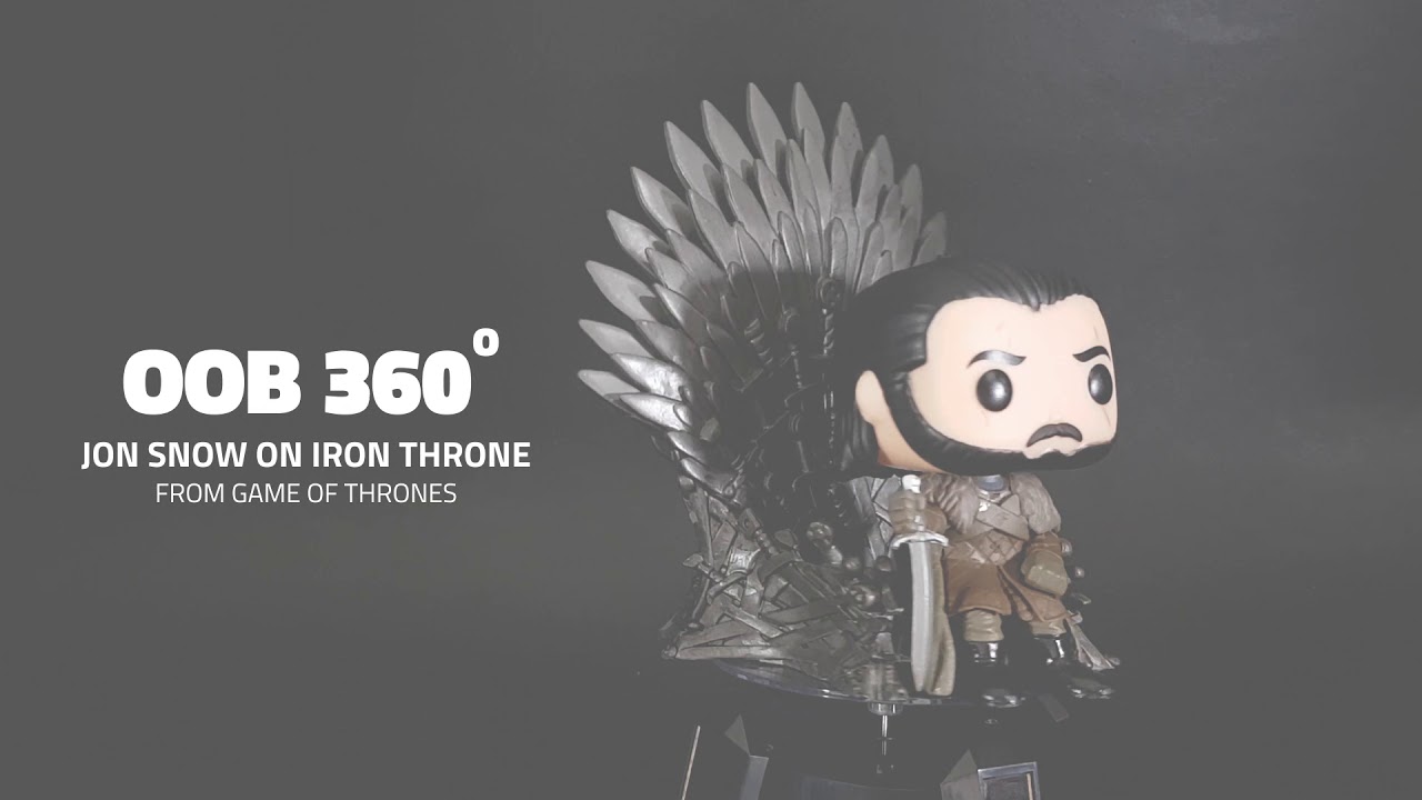 Funko Pop! - Jon Snow on Iron Throne from Game of Thrones - OOB 360