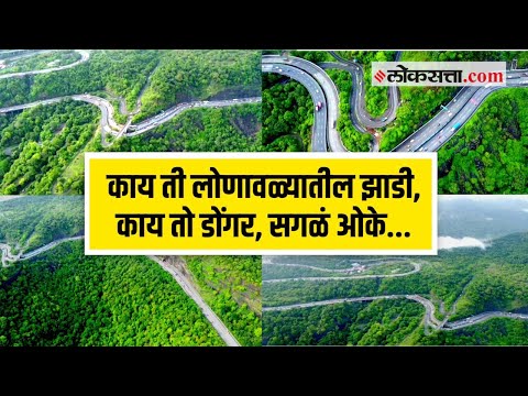 ड्रोन व्हिडीओ: लोणवळ्यातील निसर्गाचं नयनरम्य रूप | Lonavala | Rain | Drone Video