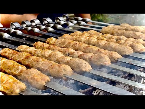 Как воздух!!! ЛЮЛЯ-КЕБАБ из КУРИЦЫ!!! Моё Мнение ENG SUB #шашлык #люлякебаб #рецепт #блюдо #маринад