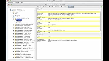 demonstrating a JMX agent for WebSphere MQ