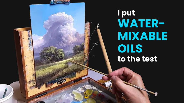 I tested water mixable oils against real oils #solventfreeoilpainting