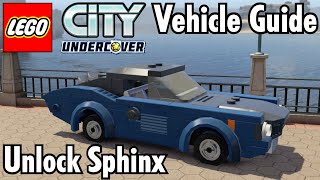 How to Unlock Sphinx | Lego City Undercover - Vehicle Guide