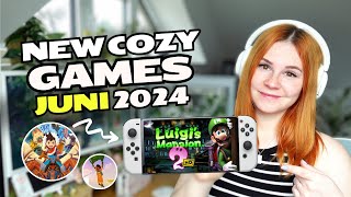 10 NEUE Cozy Games Juni 2024 PC & Nintendo Switch | New Game Releases