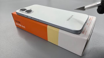 Pure ASMR Unboxing - Tecno SPARK GO 2(Veil White) 8/64