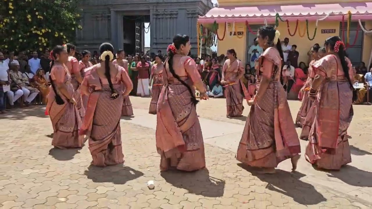 Kolatam performance at TTD temple, Uganda.. very good performance 👏 👌