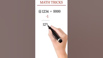 9999 से गुना करने की सरल विधि | MULTIPLY TRICK OF 9999 | math trick go to knowledge | #shorts #trick