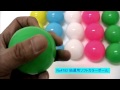 4782　抽選用カラーボール　ソフト　直径6.5cm