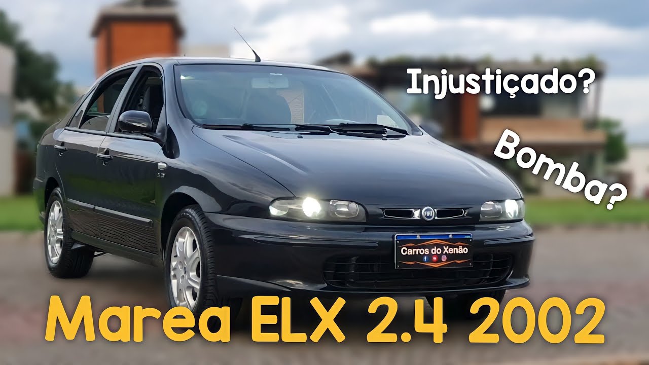 O Fiat Marea ELX 2.4 mais novo do Brasil! Avaliação, história e problemas crônicos.