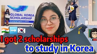 How I got TWO scholarships in Korea | 5 tips |  Manifestation story 