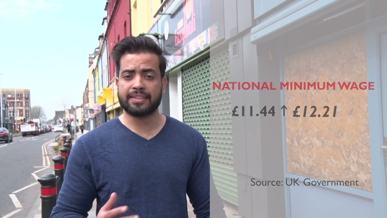 "Minimum Wage Increase in the UK: Cardiff Workers vs. Shop Owners".