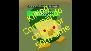 Killing commando chick 50times and getting mythic egg [bss]