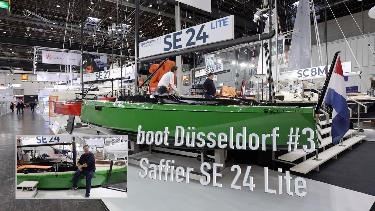 boot 2023 – Messepremiere #3: schmucke Saffier SE 24 Lite