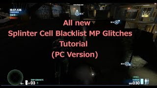 HowTo Splinter Cell Blacklist Multiplayer Bugs Spy VS Merc 4 vs 4