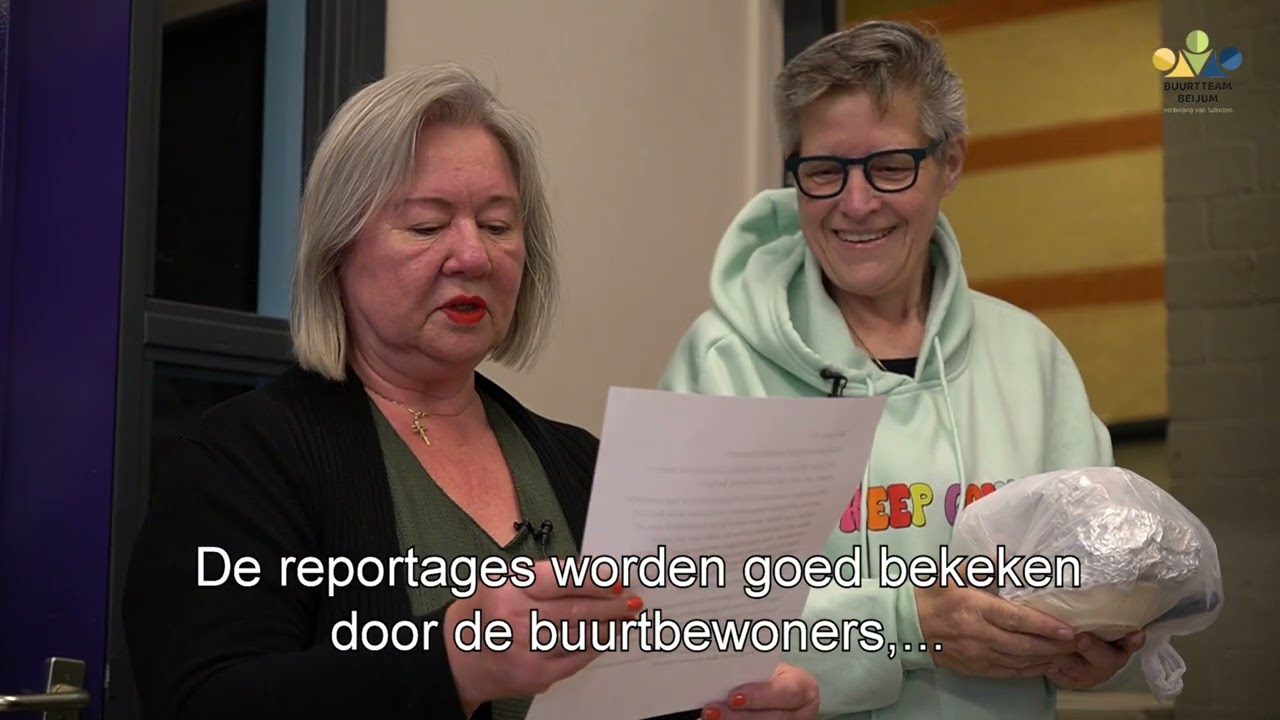 Cake van de week naar Beijum TV!