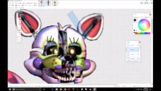 [FNAF | Speed Edit] Making Funtime Tangle! (song change)