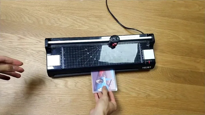 YE381 Thermal Laminating Machine Review 2019