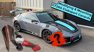 Modifying & Mounting Canards on My Custom Porsche 911