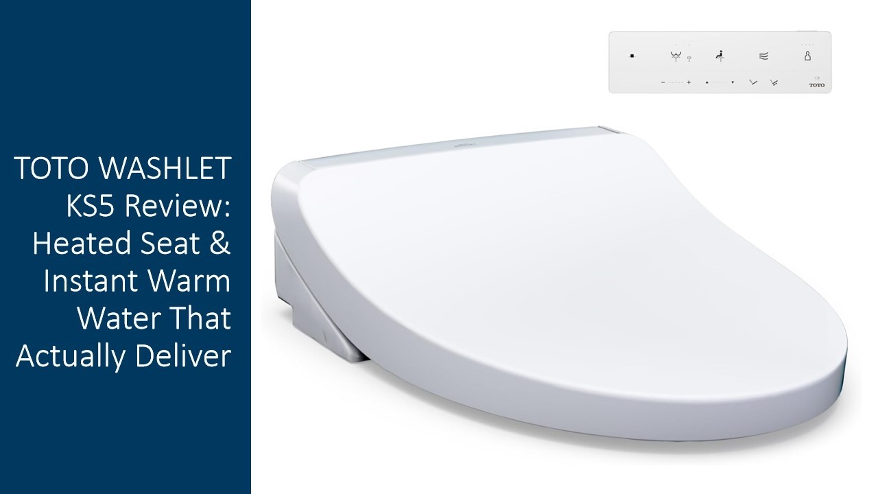 TOTO WASHLET KS5 Review: Heated Seat & Instant Warm Water That 