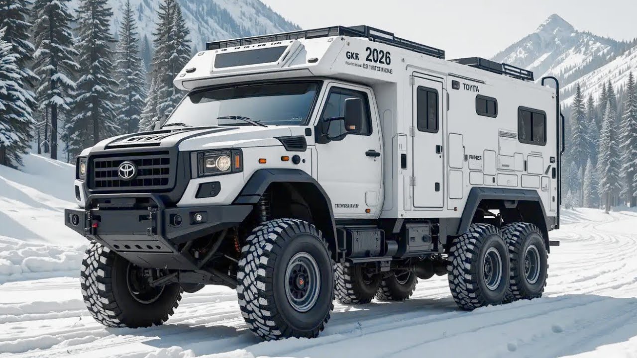 2026年式 トヨタ ランドクルーザー6x6キャンパー – ¥4,500万円の究極