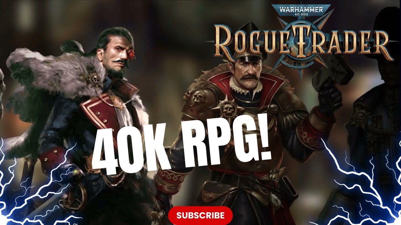 I AM THE CAPTAIN NOW! 🔥 Warhammer 40K Rogue Trader RPG Live Stream!