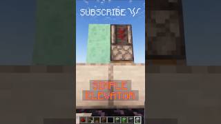 How to build an ELEVATOR using a FLYING MACHINE! | Redstone with PsiVolt #minecraft #redstone
