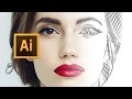 Adobe Illustrator CC - Line Art Tutorial 2016 - Tips, Tricks & Shortcuts