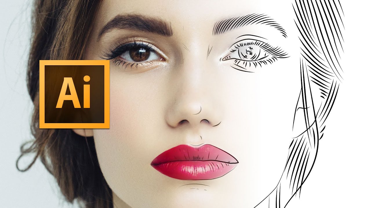 Adobe Illustrator CC - Line Art Tutorial 2016 - YouTube