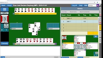 play BBO Just Declare 01NOV19