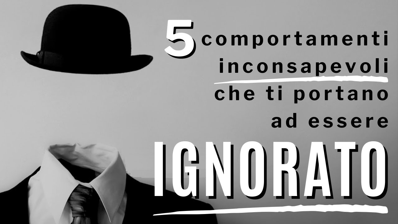 Essere Invisibili Agli Occhi Degli Altri