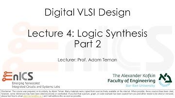 DVD - Kahoot for Lecture 4: Logic Synthesis Part 2