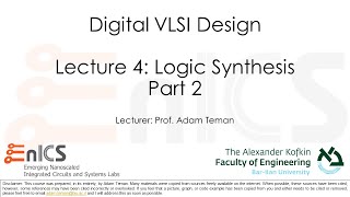 DVD - Kahoot for Lecture 4: Logic Synthesis Part 2