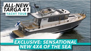 EXCLUSIVE: Sensational new 4x4 of sea | Allnew Targa 41 tour | Motor Boat & Yachting