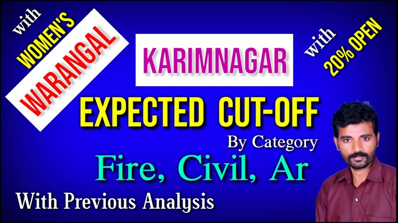 Police Constable Mains Expected Cutoff Marks of WARANGAL and KARIMNAGAR