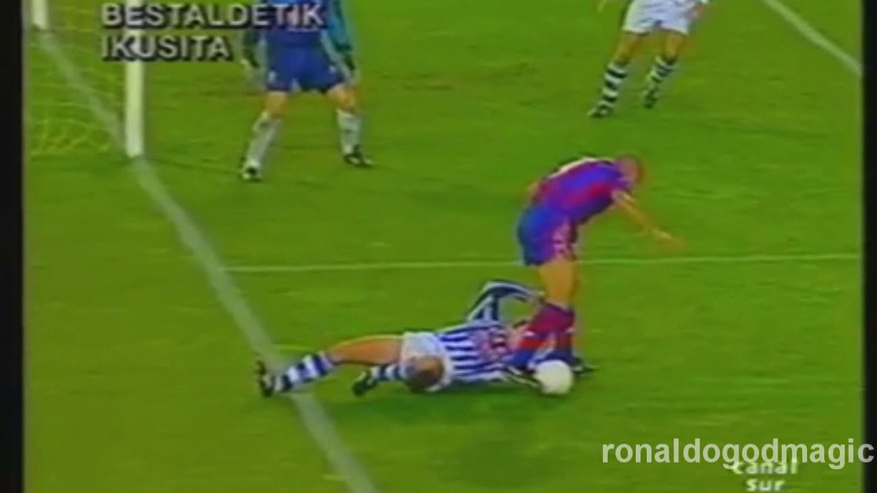 96/97 Away Ronaldo vs Real Sociedad
