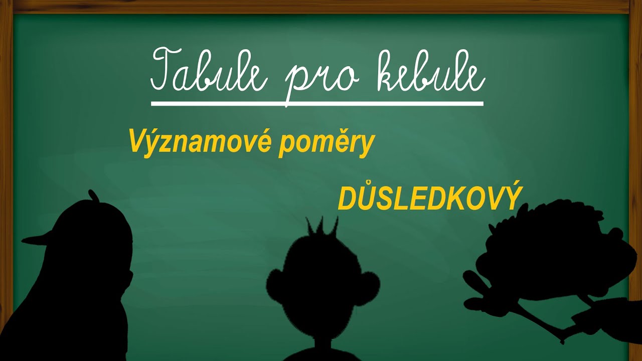 Důsledkový poměr mezi hlavními větami