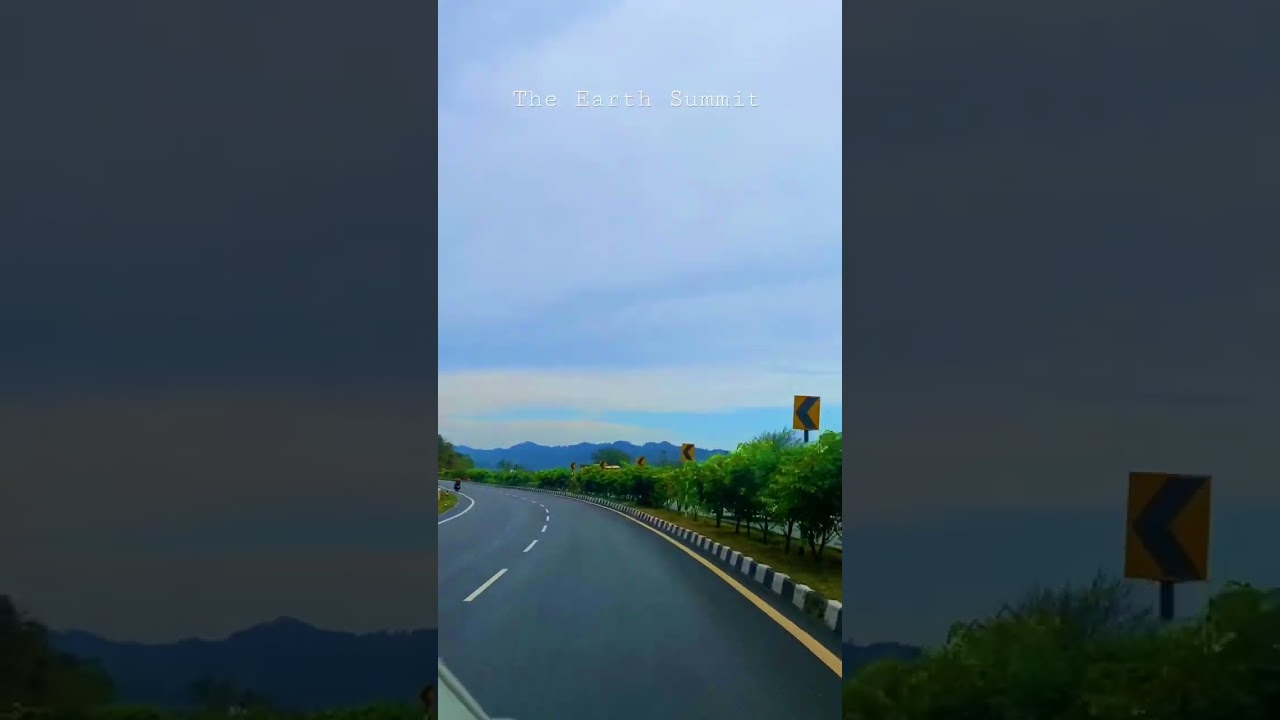 Roads in hilly areas 