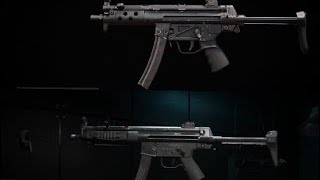 MP5 from Call of Duty Black Ops Cold War vs MP5 from Call of Duty Modern Warfare 2 (2022)