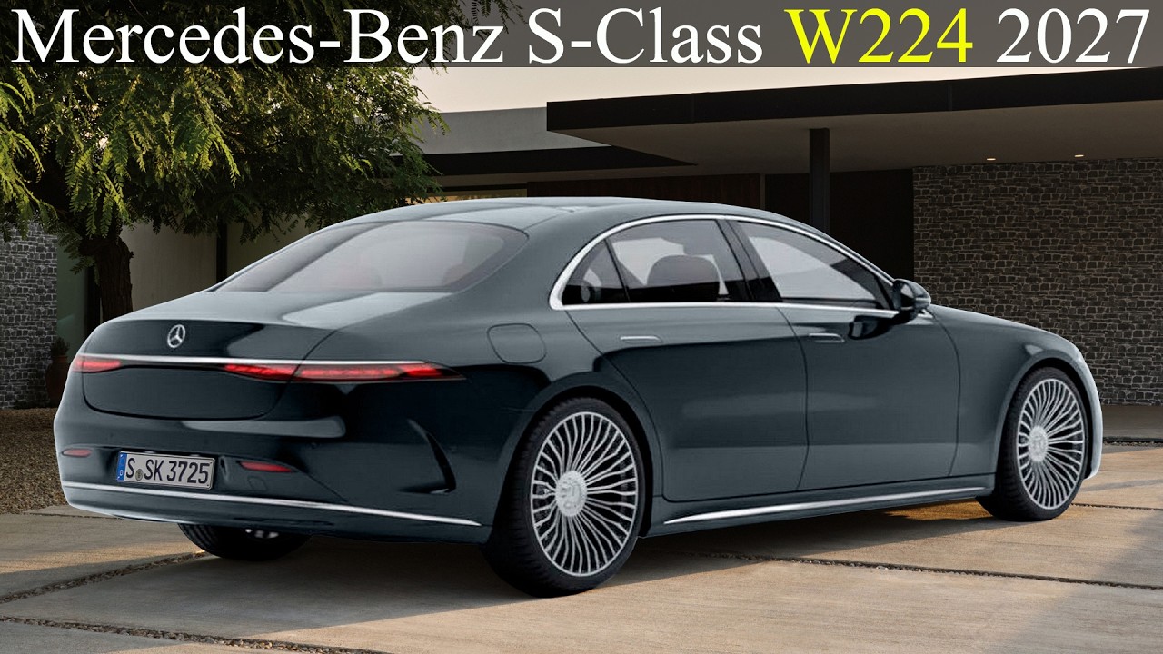 2027-2028 Следующее поколение Mercedes-Benz S-Class W224 - Станет полностью электрическим?!