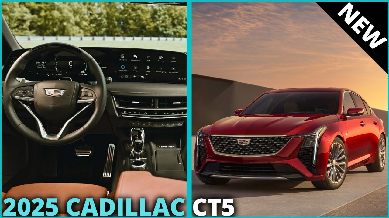 2025 Cadillac CT5 - Interior & Exterior | The BEST New Luxury Sedan To BUY?  - YouTube