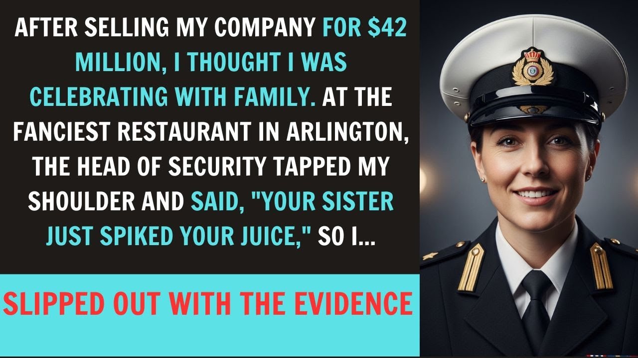 When My Sister Left, Restaurant Security Guard Said To Me, ‘I Saw Her Pour Something Into Your Juice